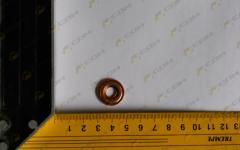 Прокладка форсунки медная d=7, D=19 (Euro 3) VG1540080019B