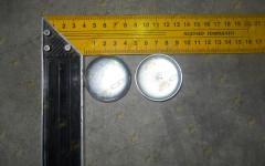 Заглушка чашечная (пробка) блока цилиндров 45х12 (Euro 2/Euro 3) 190003982121