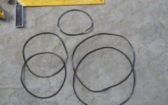 Уплотнение вращающегося соединения гидротрансформатора CDM855 (комплект)