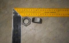 Гайка M24x3.0 S4013343 крепления зуба ковша Mega 400