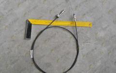 Тросик ручного газа (2500 мм) WG9725570002