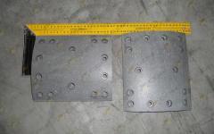 Накладка тормозная задняя (новая модель) WG9231342068