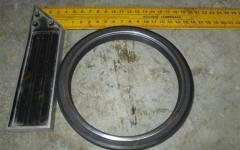 Сальник коленвала коренной задний 130х150*14,5 D12 HOWO A7  VG1047010050