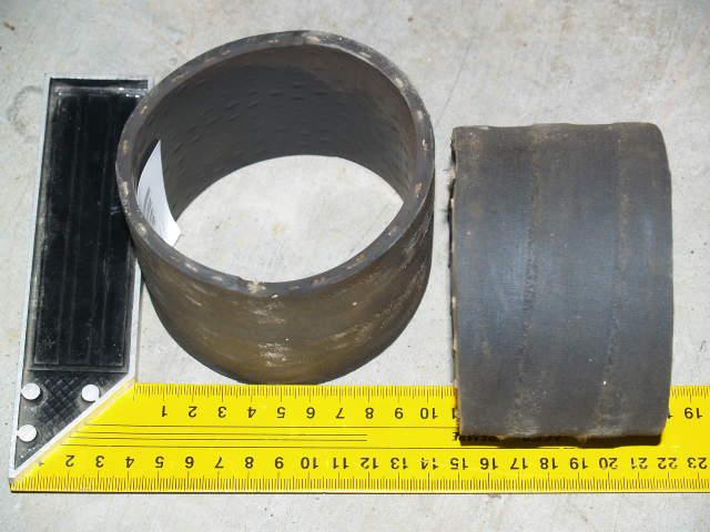 Патрубок радиатора нижний l=70, d=100, D=110 WG9719530107