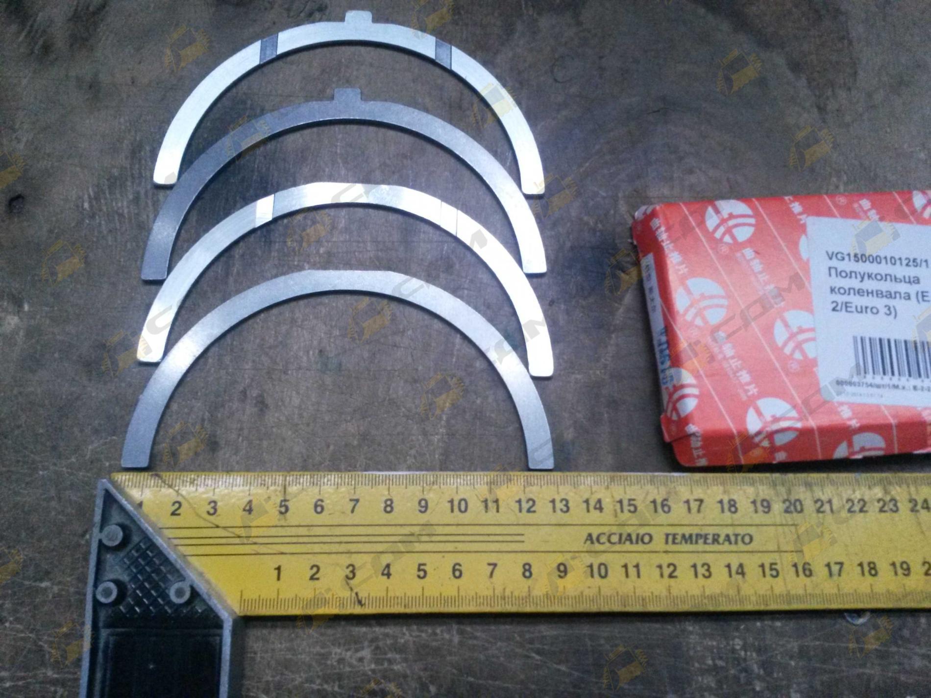 Полукольца коленвала (Euro 2/Euro 3) комплект 4штVG1500010125