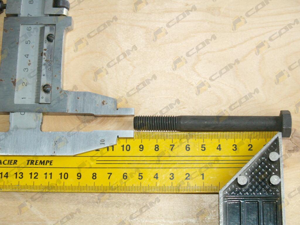 Болт скобы переднего стабилизатора М10х95 HOWO Q150B1095TF2Q