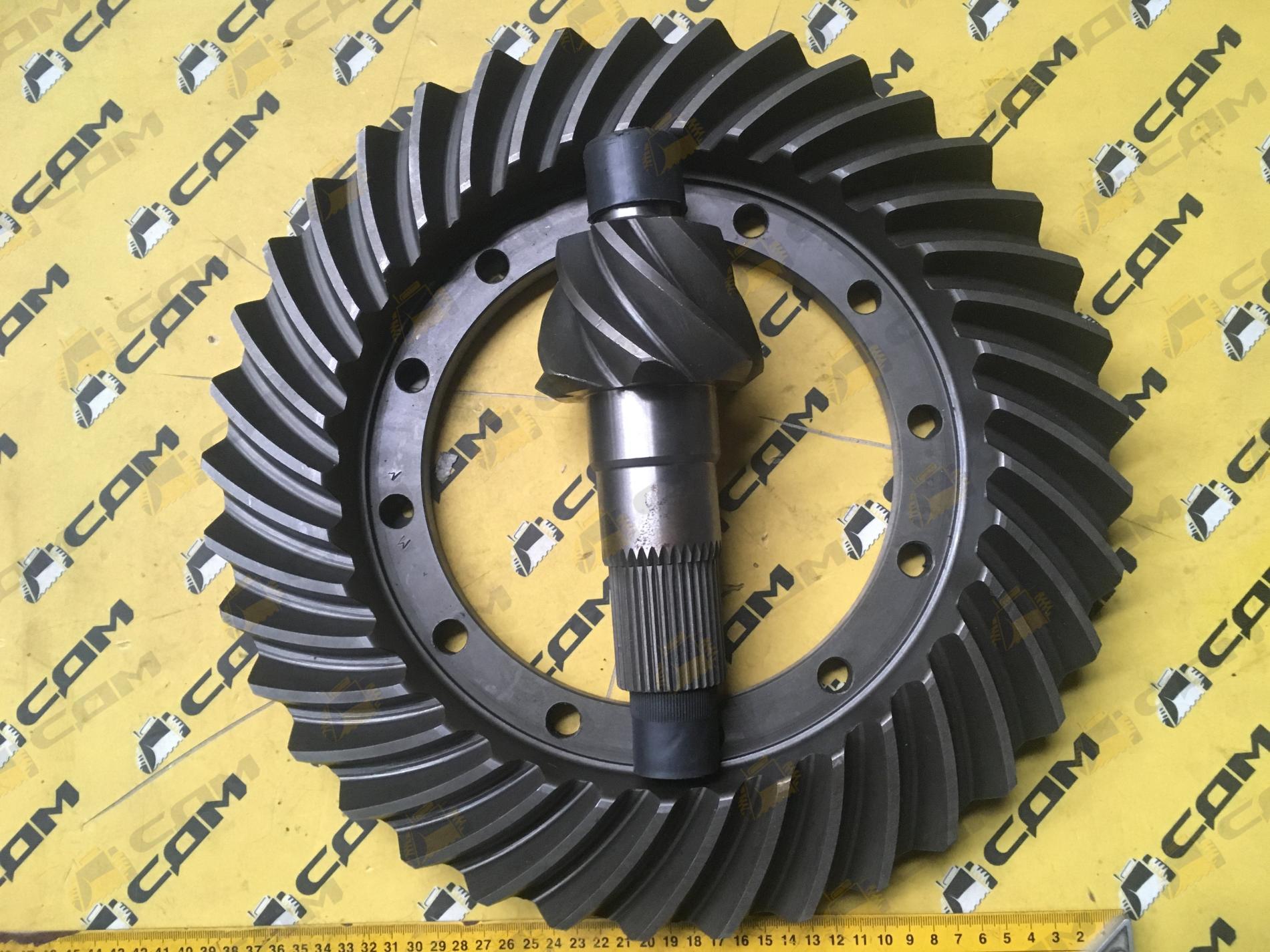 Коническая пара 37/7 заднего редуктора моста CDM833/CDM835 LG30F.04311A/LG30F.04310A