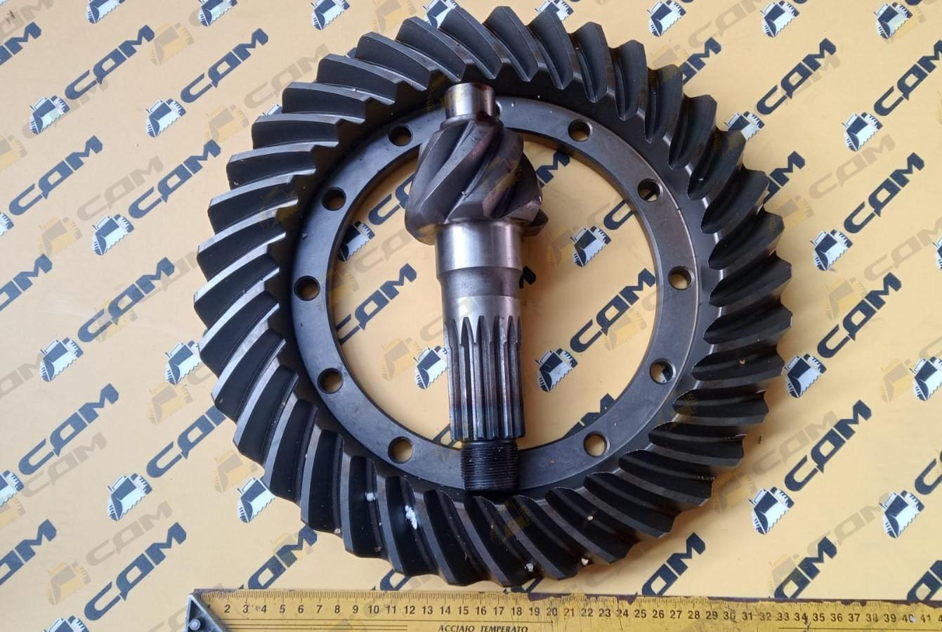 Коническая пара 37/7 редуктора переднего моста 82214203+82215101 82214203/82215101