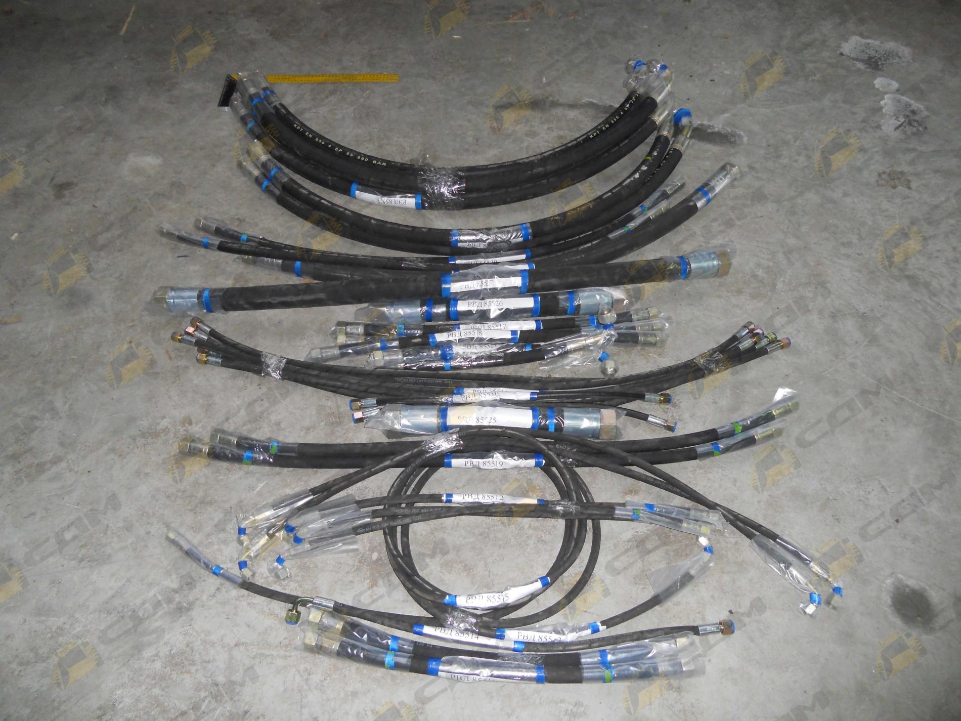 РВД CDM855 полный комплект (44 шт+2 патрубка) 1723638899