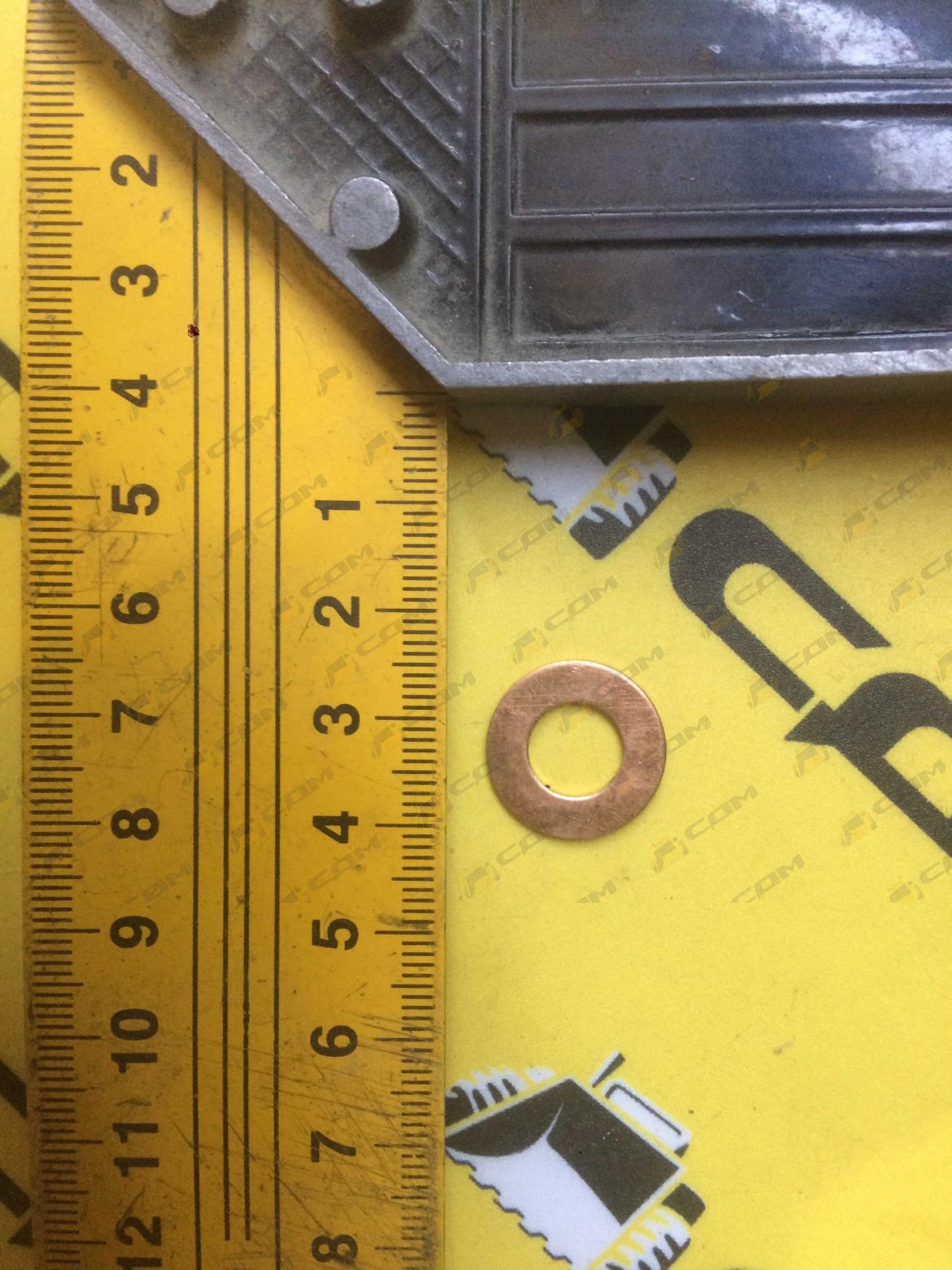 Прокладка форсунки медная d=9, D=18 (Euro 2) VG14080082 12159473