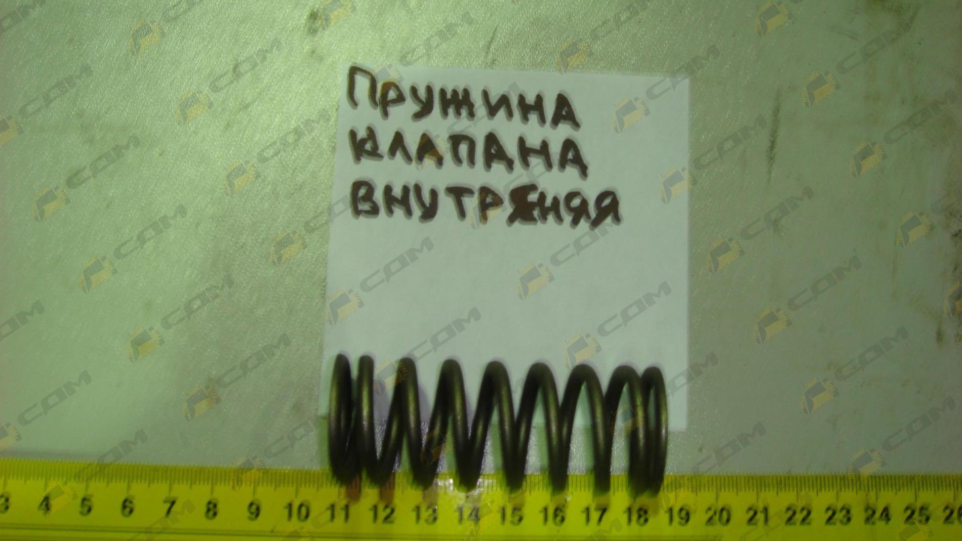 Пружина клапана внутренняя l=73, d=22, D=30 (маленькая) 61500050001