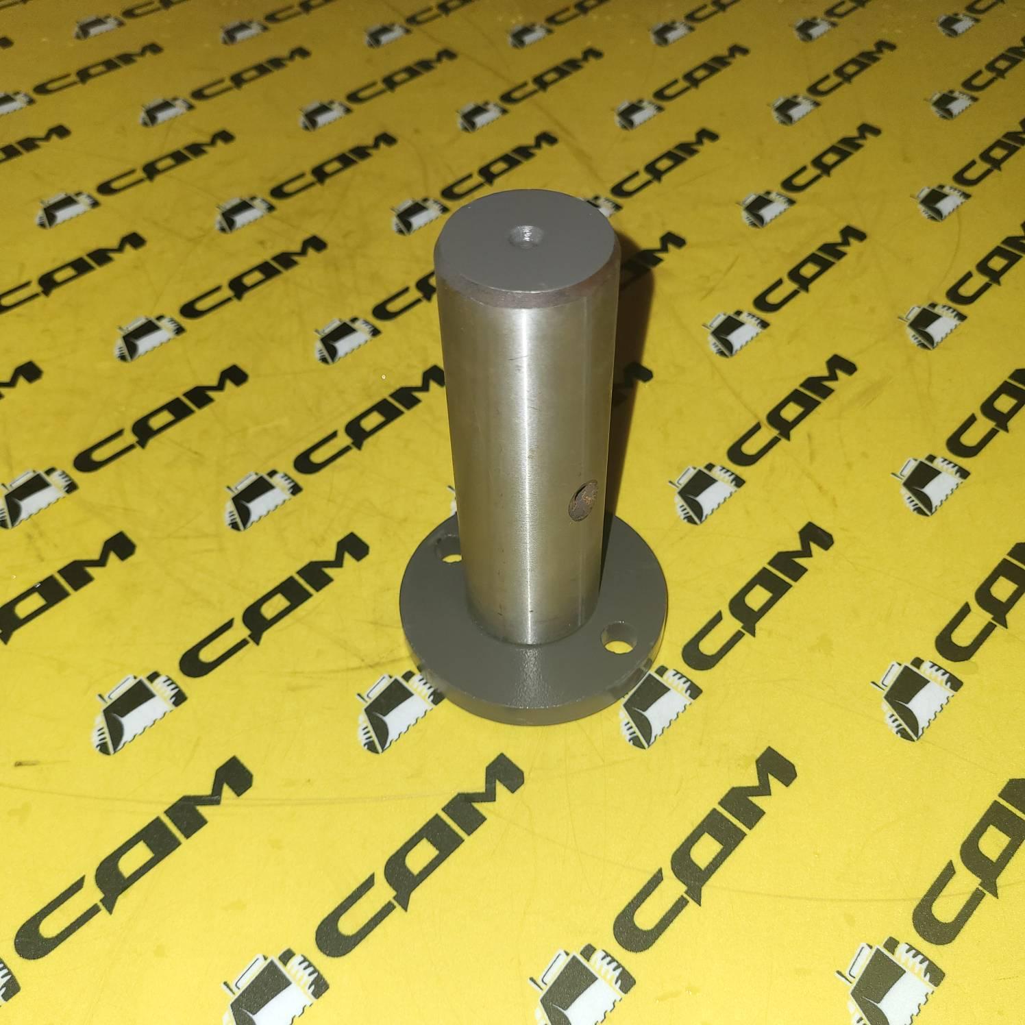 Палец верхний крепления цилиндра челюстного ковша d=40 L=135 круглый фланец на 2 болта Shanmon 388H Z061011630