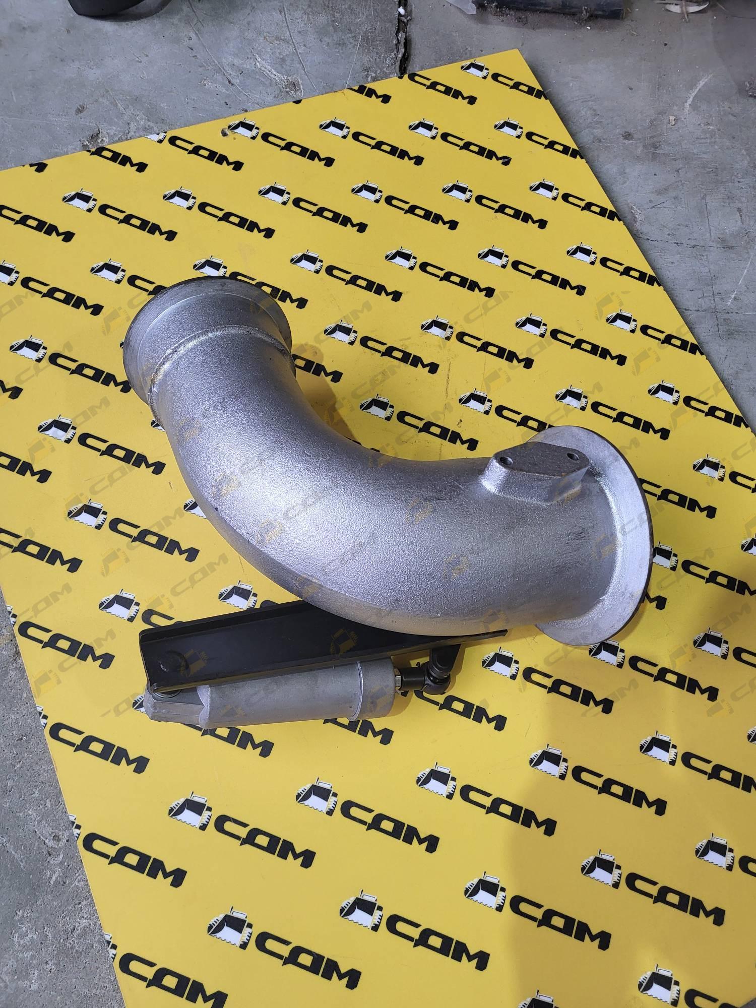 Труба приемная (горный тормоз) в сборе D=120/150 HOWO WG9725542041