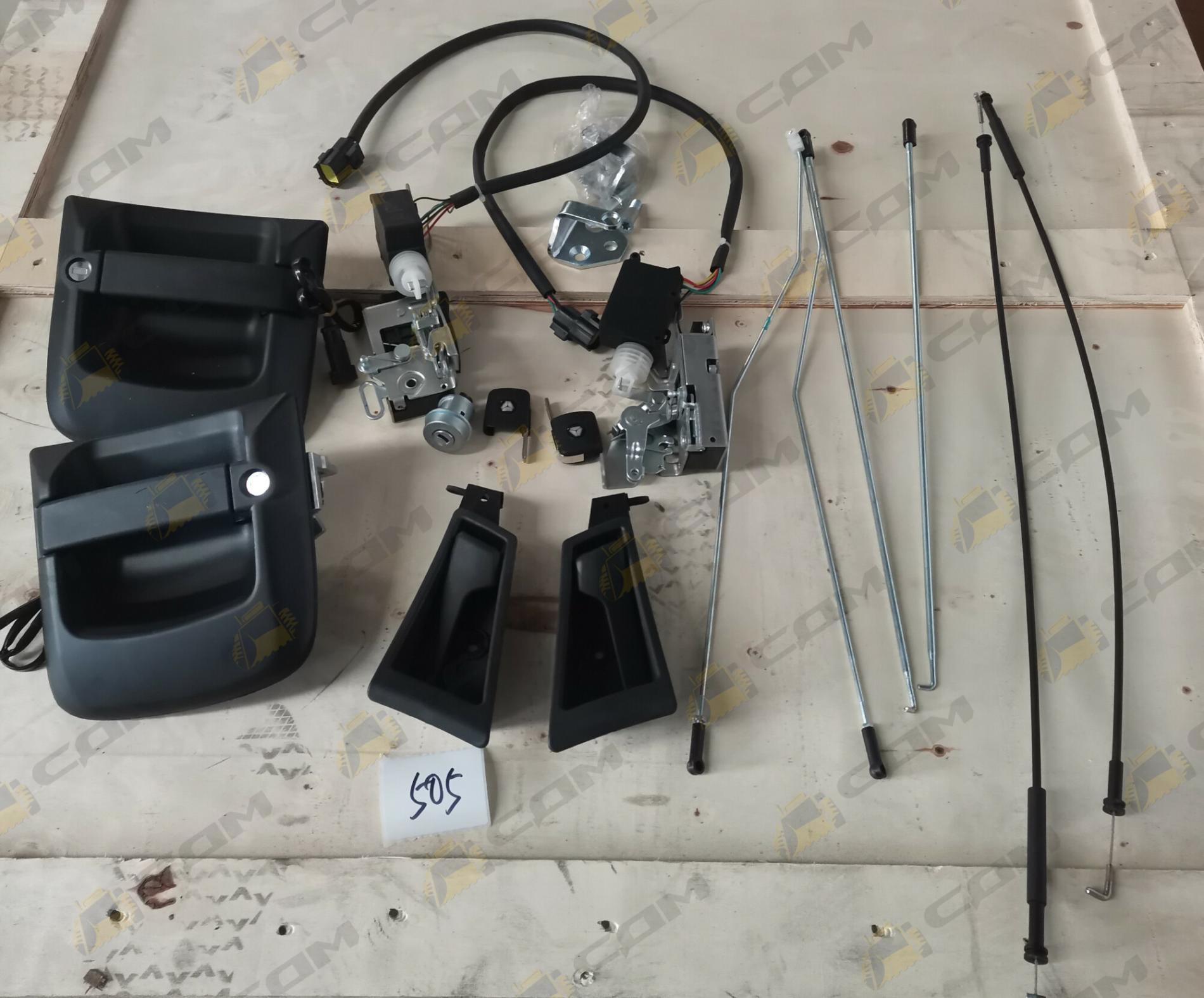 Замок двери в сборе комлект на кабину HOWO T5G/C7H SITRAK 812W97100-6192