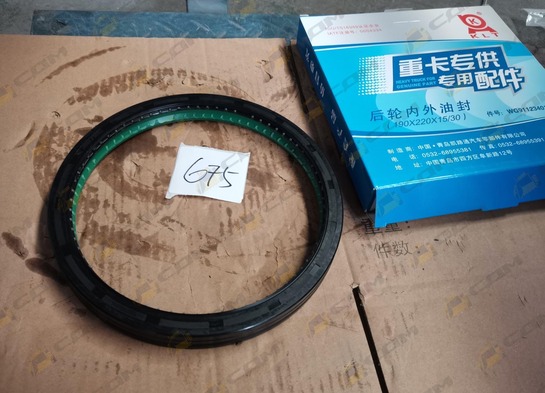 Сальник задней ступицы T5G 190x220x22 31ZHS01-04080/31ZHS0104080 WG9981340213