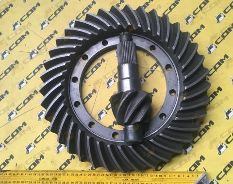 Коническая пара 37/7 переднего редуктора моста CDM833/CDM835